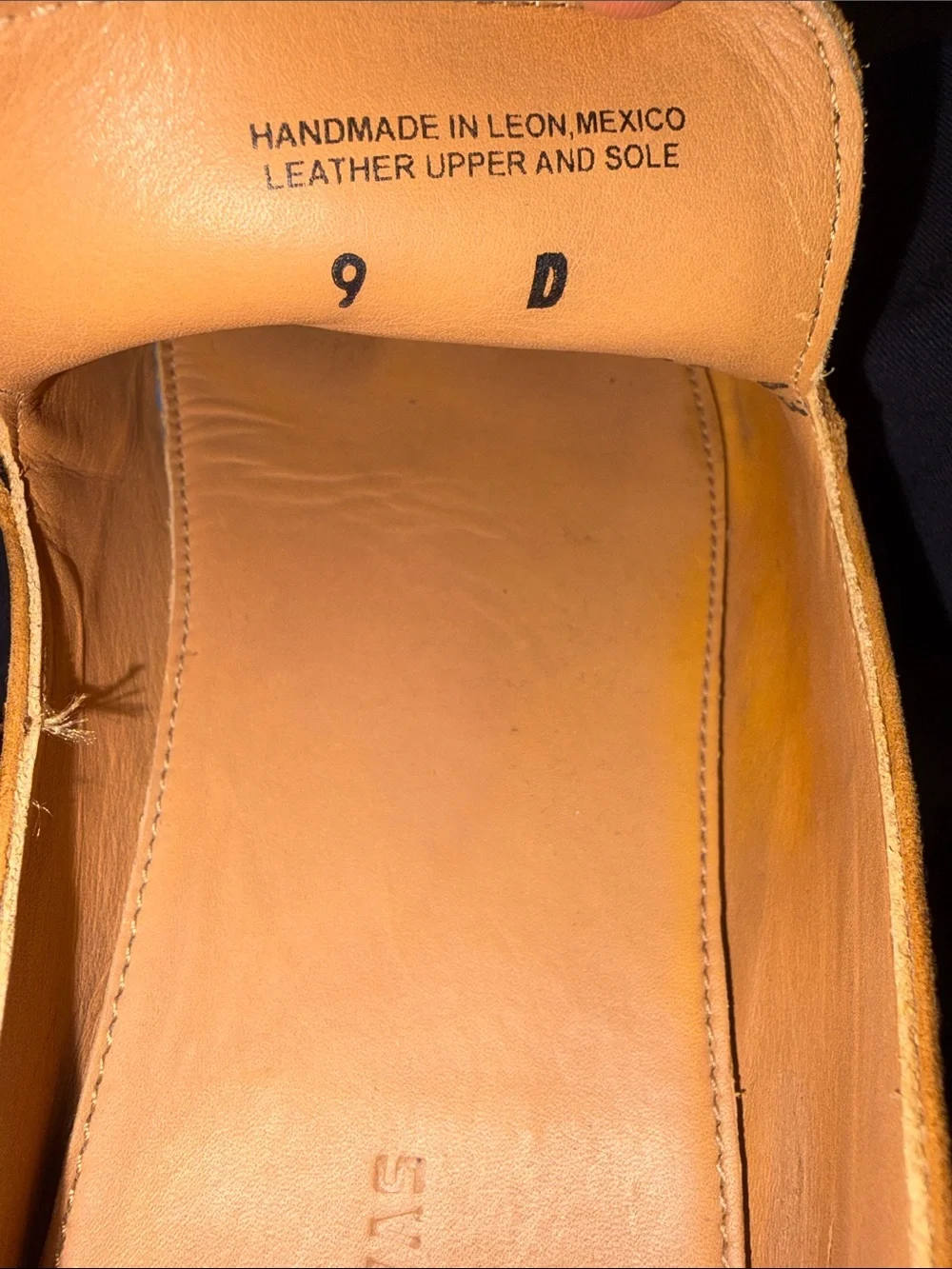 Men’s Tecovas Monterrey Slip-On Leather Loafers in Tan 9